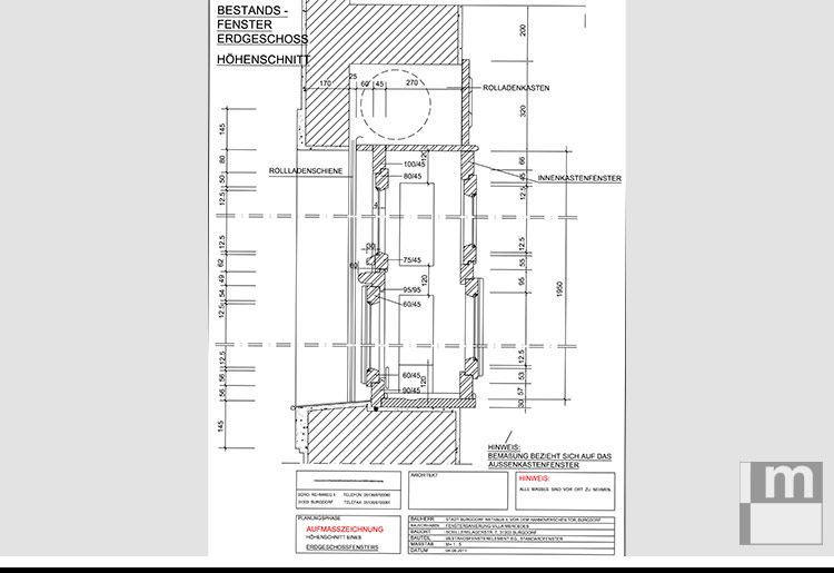 Andre Mispagel Projekt Referenz Öffentliches Bauen Villa Mercedes Burgdorf Fenstersanierung