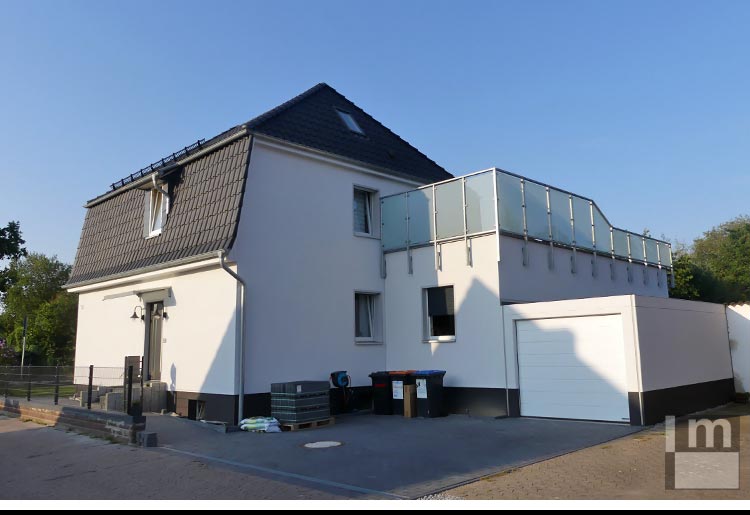 Andre Mispagel Erweiterung und Sanierung Einfamilienhaus und Neubau Garage